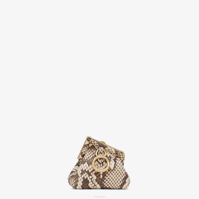 Women Elaphe Charm Brown Fendi Accessories 6RHH386