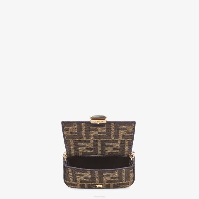 Women Fabric Charm Brown Fendi Accessories 6RHH227