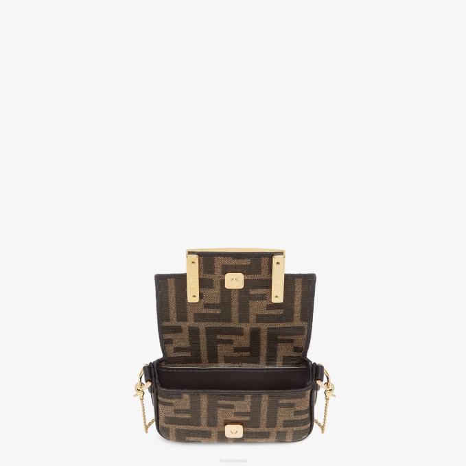 Women Fabric Charm Brown Fendi Accessories 6RHH502