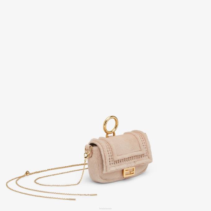 Women Mink Charm Pink Fendi Accessories 6RHH398