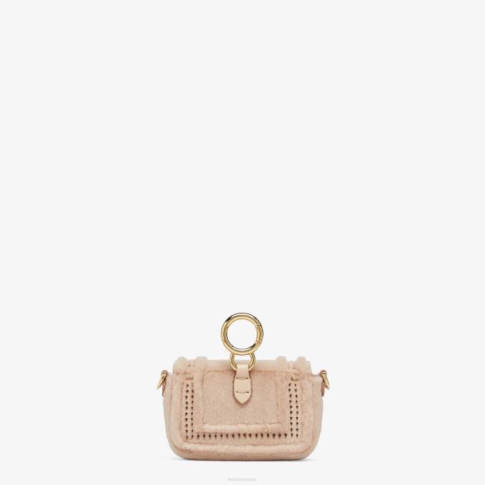 Women Mink Charm Pink Fendi Accessories 6RHH398