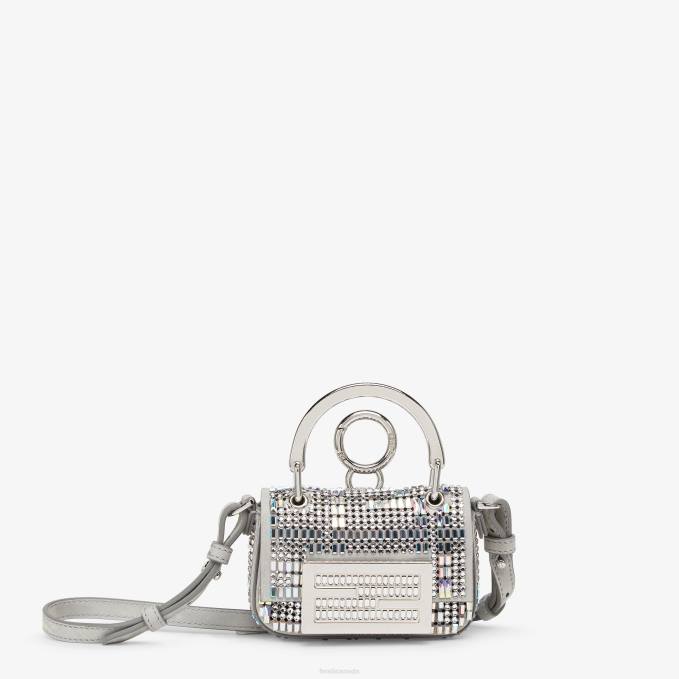 Women Nubuck By Marc Jacobs Mini-Bag Gray Fendi Accessories 6RHH170