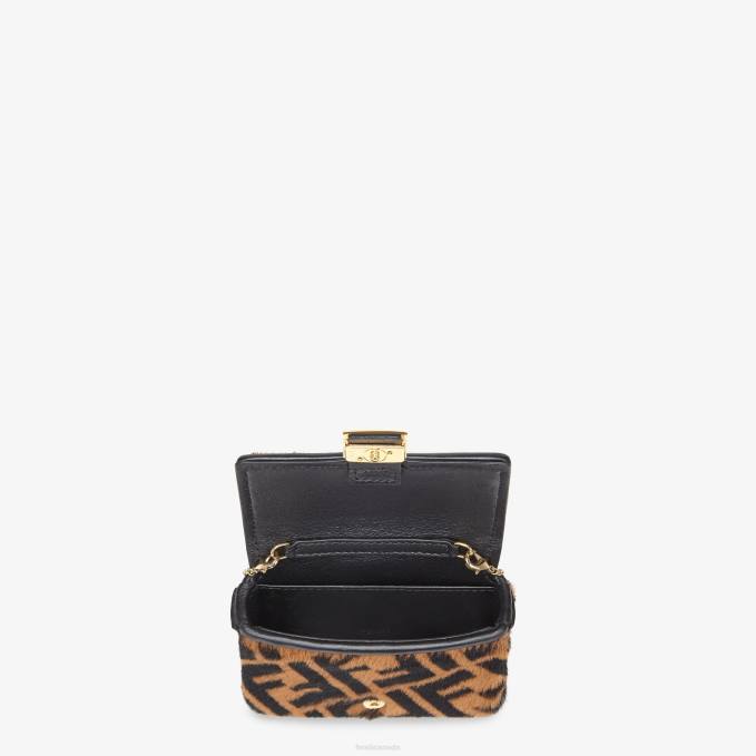 Women Sheepskin Charm Brown Fendi Accessories 6RHH364