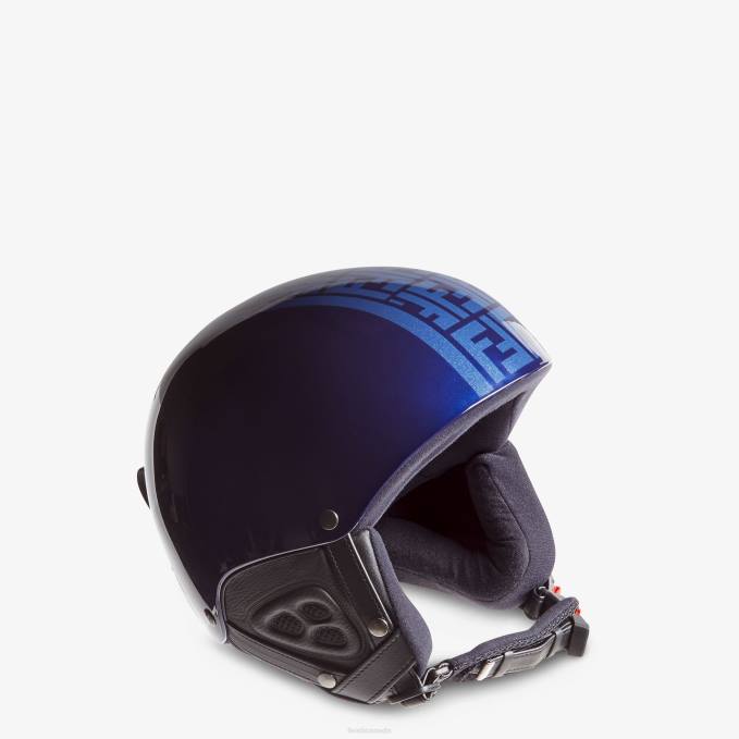 Women Ski Helmet Blue Fendi Accessories 6RHH302