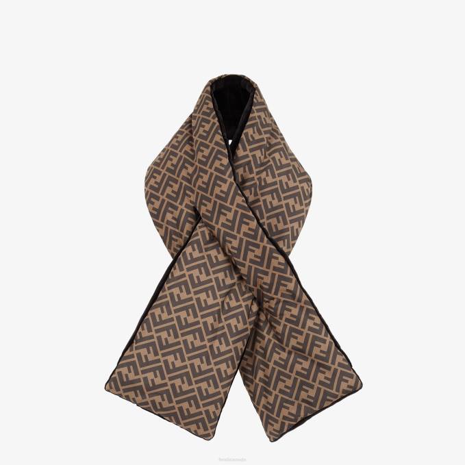 Women Multicolonylon Collar Brown Fendi Accessories 6RHH510