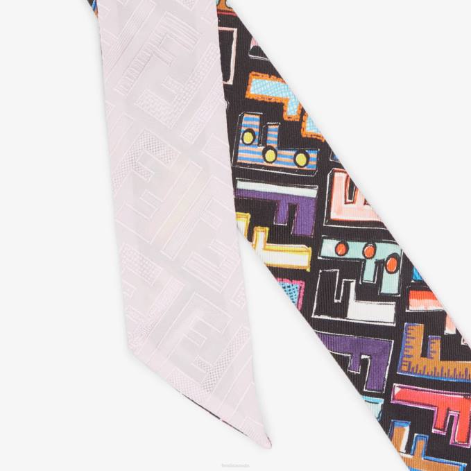 Women Multisilk Bandeau Black Fendi Accessories 6RHH468