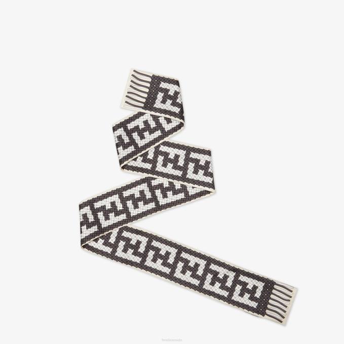 Women Silk Bandeau Black Fendi Accessories 6RHH188