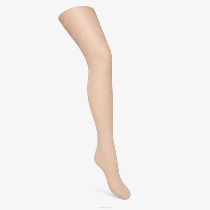 Women Nylon Pantyhose Pink Fendi Accessories 6RHH438