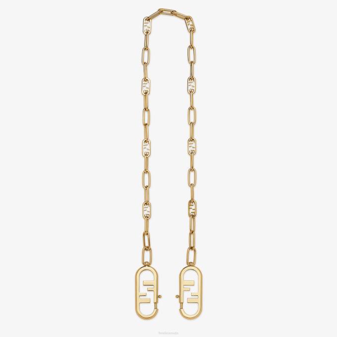 Women Metal Shoulder Strap Fashion Fendi Accessories 6RHH33