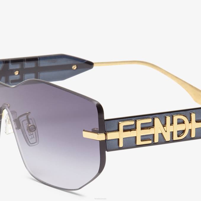 Women Gradient Shield Sunglasses Fashion Fendi Accessories 6RHH242