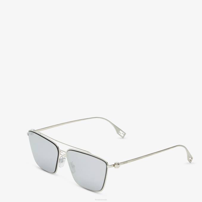 Women Metal Sunglasses Gold Fendi Accessories 6RHH76