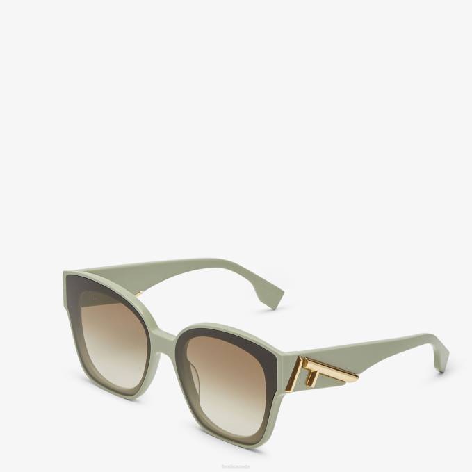Women Mint Acetate Sunglasses Fashion Fendi Accessories 6RHH151