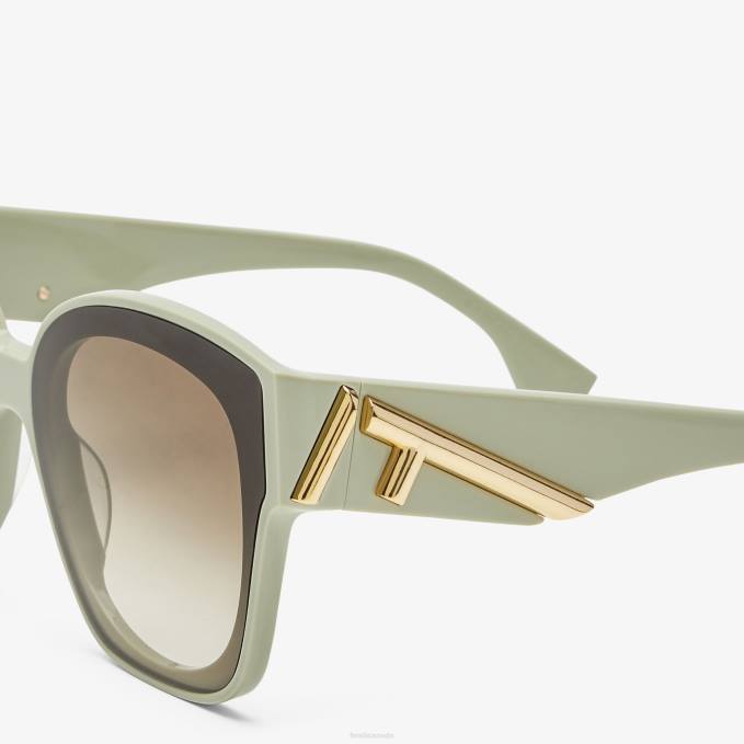 Women Mint Acetate Sunglasses Fashion Fendi Accessories 6RHH151