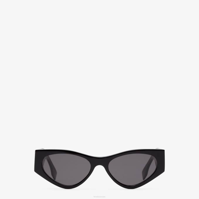 Women O'Lock Acetate Sunglasses Black Fendi Accessories 6RHH160