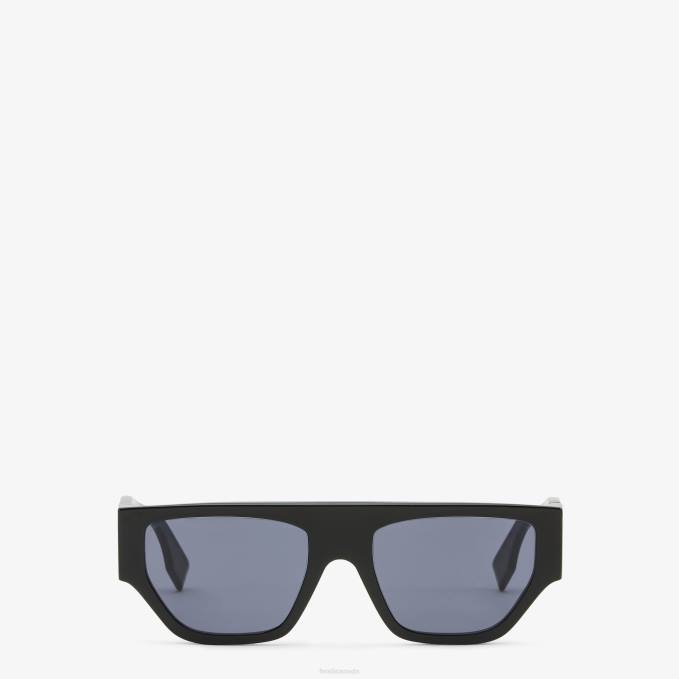 Women O'Lock Acetate Sunglasses Gray Fendi Accessories 6RHH58