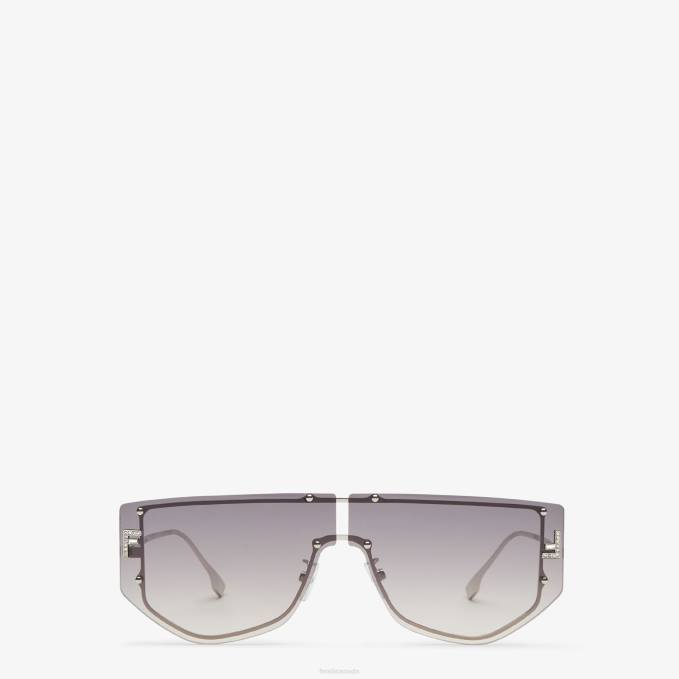 Women Shield Sunglasses With Gradient Lenses Fashion Fendi Accessories 6RHH229