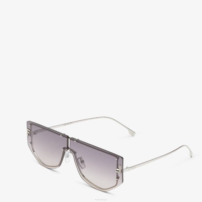 Women Shield Sunglasses With Gradient Lenses Fashion Fendi Accessories 6RHH229