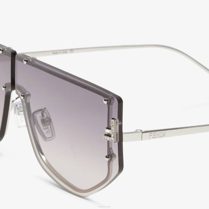 Women Shield Sunglasses With Gradient Lenses Fashion Fendi Accessories 6RHH229
