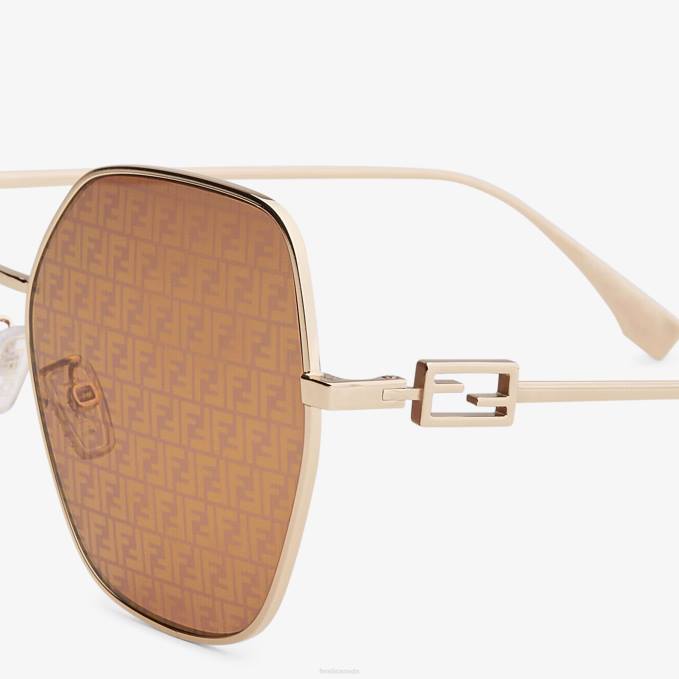 Women Sunglasses With Lenses Brown Fendi Accessories 6RHH349