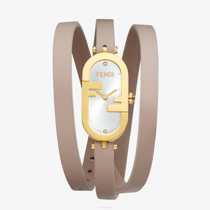 Women 14.80 X 28.30mm - Oval Watch With O'Lock Logo Fashion Fendi Accessories 6RHH31