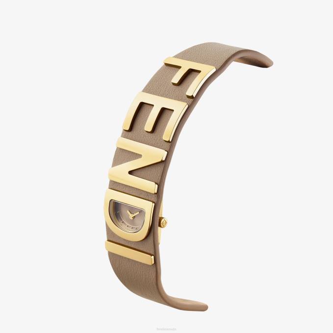 Women 17.80 X 19.80 mm - Bracelet Watch With Lettering Gray Fendi Accessories 6RHH46