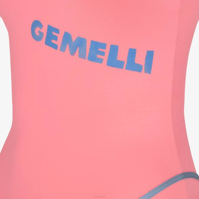 Women Lycra Swimsuit Pink Fendi Apparel 6RHH1052