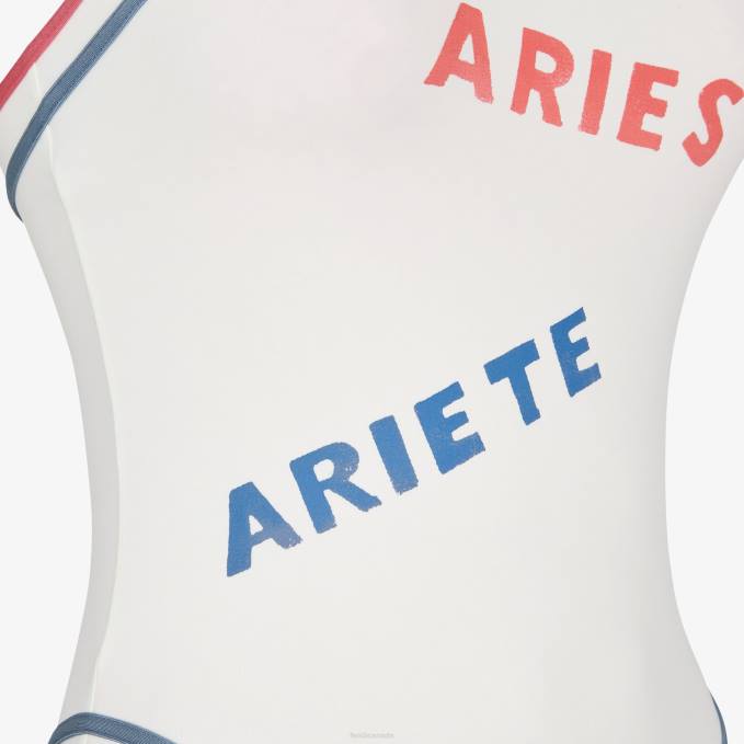 Women Lycra Swimsuit White Fendi Apparel 6RHH1053