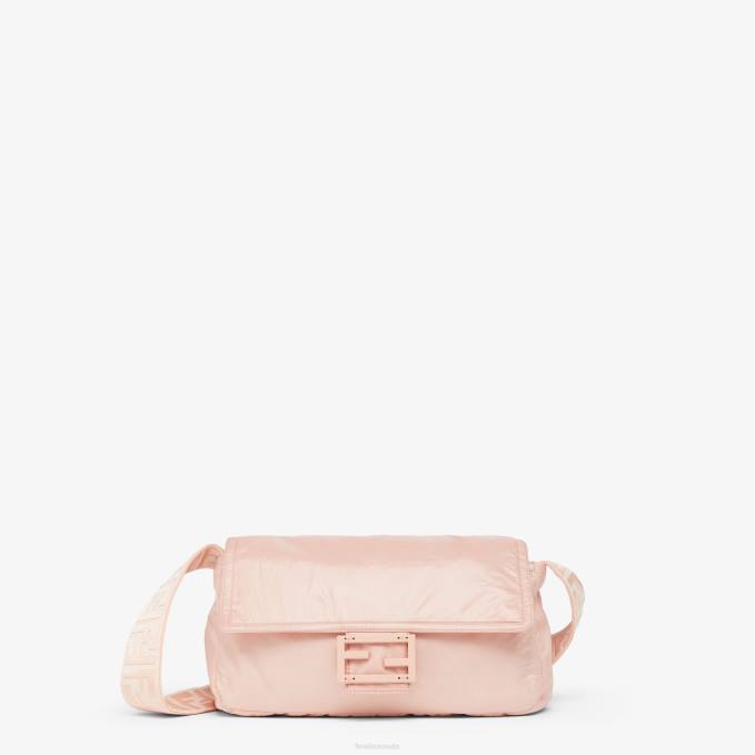 Women Nylon Windbreaker Pink Fendi Apparel 6RHH1202