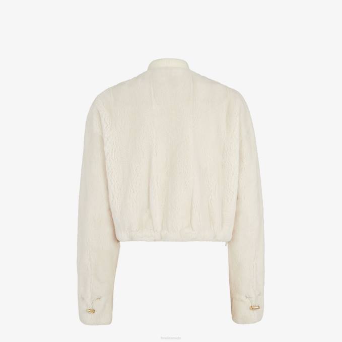 Women Mink Bomber Jacket Fashion Fendi Apparel 6RHH1163