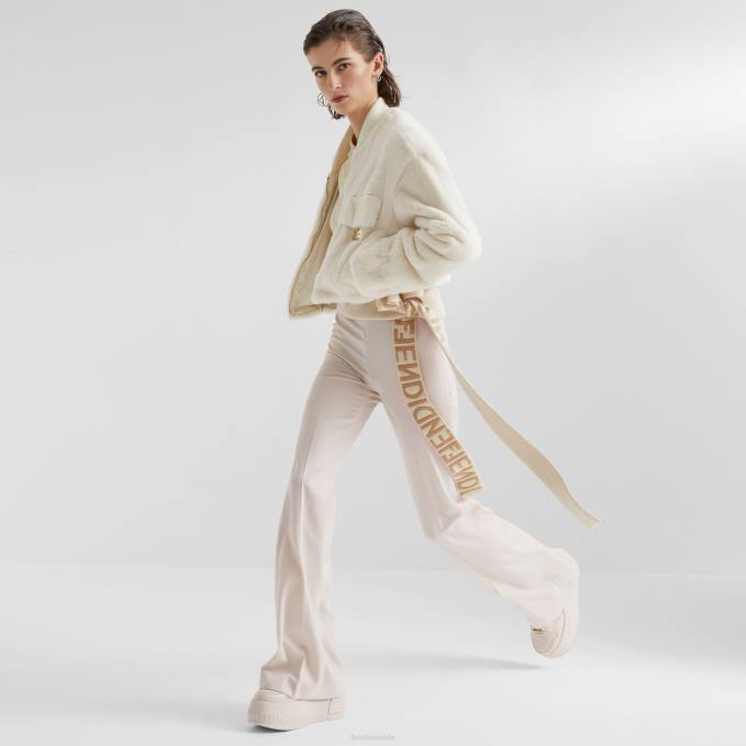 Women Mink Bomber Jacket Fashion Fendi Apparel 6RHH1163