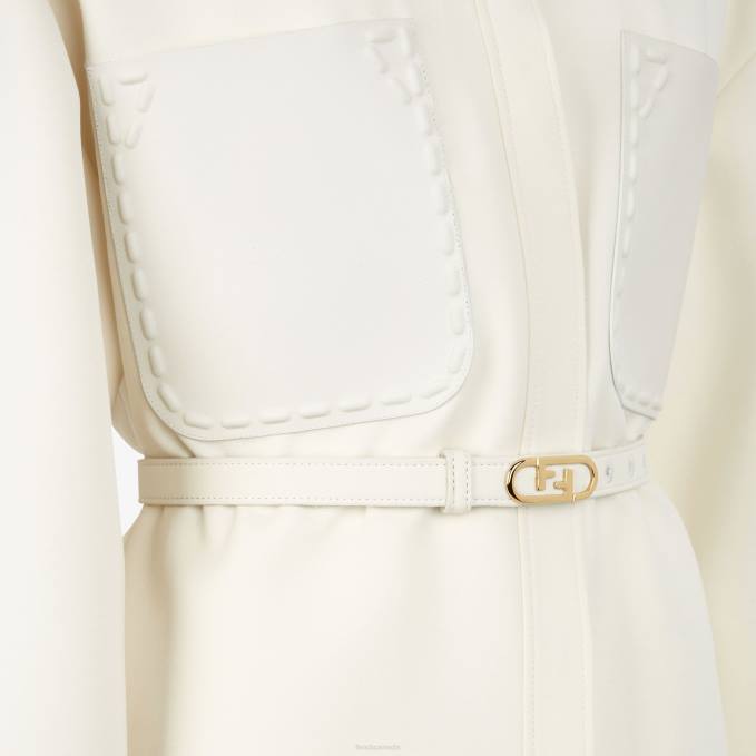 Women Wool And Silk Go-To Jacket White Fendi Apparel 6RHH961