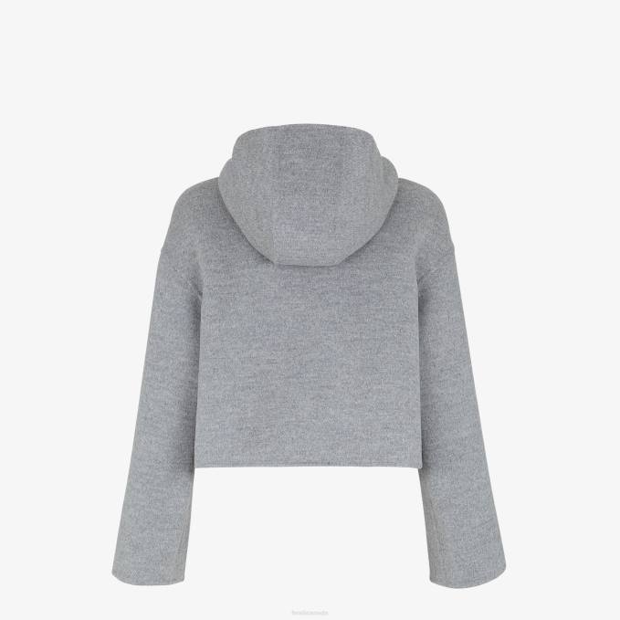 Women Wool Jacket Fashion Fendi Apparel 6RHH1241