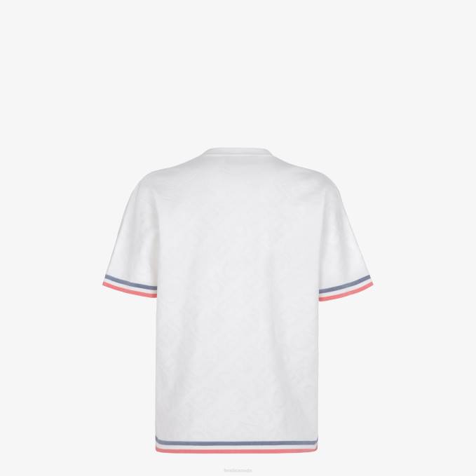 Women Viscose Jumper White Fendi Apparel 6RHH1035