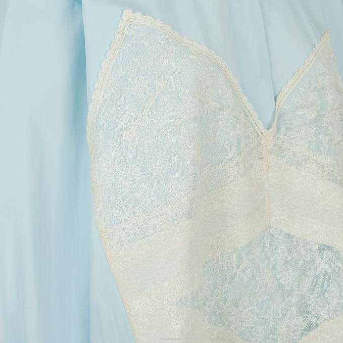 Women Cotton Shirt Light blue Fendi Apparel 6RHH966