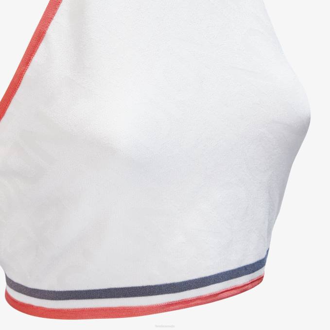 Women Viscose Top White Fendi Apparel 6RHH1032