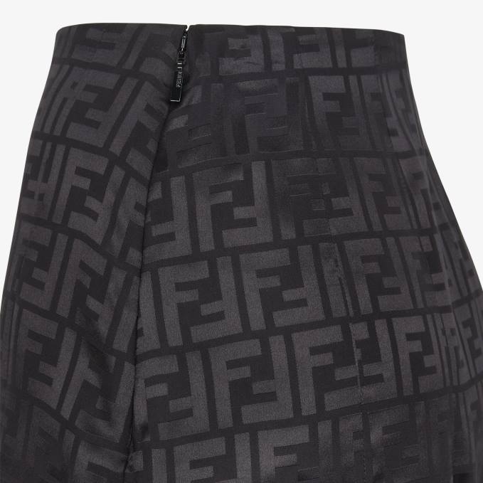 Women Skirt From The Spring Festival Capsule Collection Black Fendi Apparel 6RHH1060