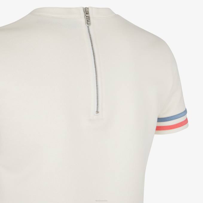 Women Jersey Skirt White Fendi Apparel 6RHH1040