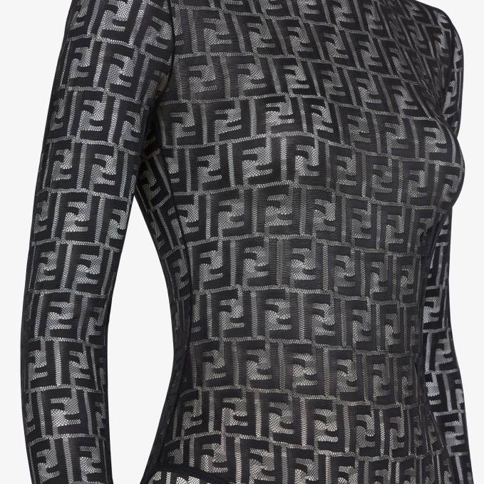 Women Lace Body Black Fendi Apparel 6RHH956