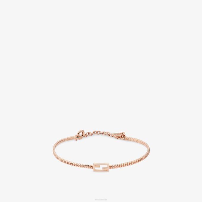 Women Baguette Bracelet Pink Fendi Jewelry 6RHH1740