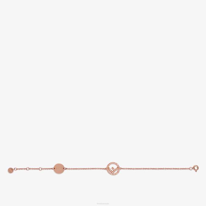 Women Bracelet From The Chinese New Year Limited Capsule Collection Gold Fendi Jewelry 6RHH1768