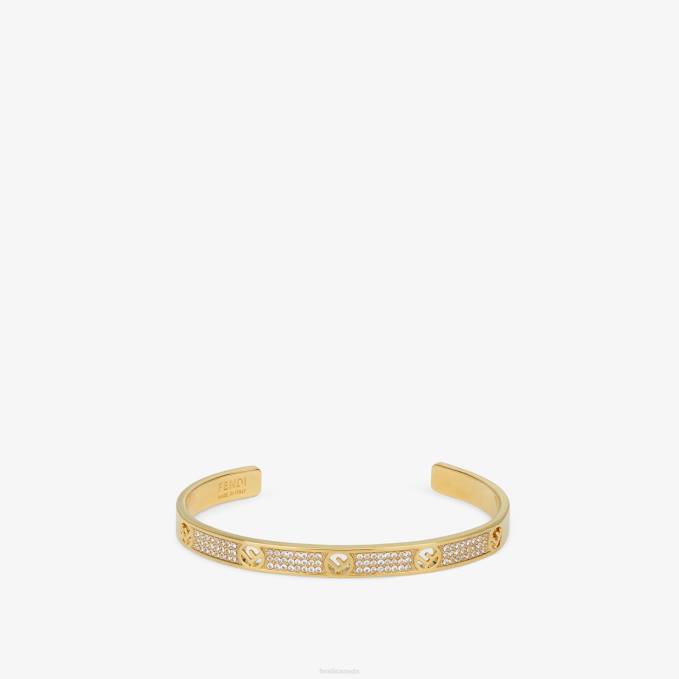 Women Bracelet Gold Fendi Jewelry 6RHH1630