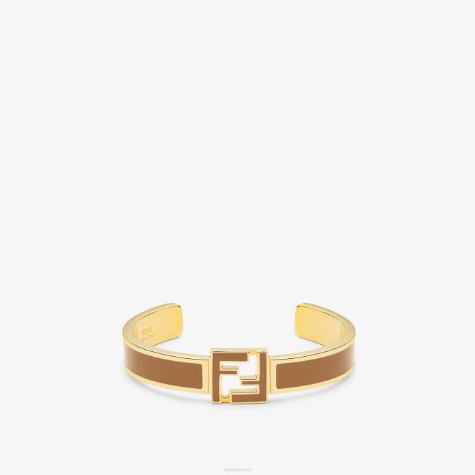 Women Forever Bracelet Gold Fendi Jewelry 6RHH1663