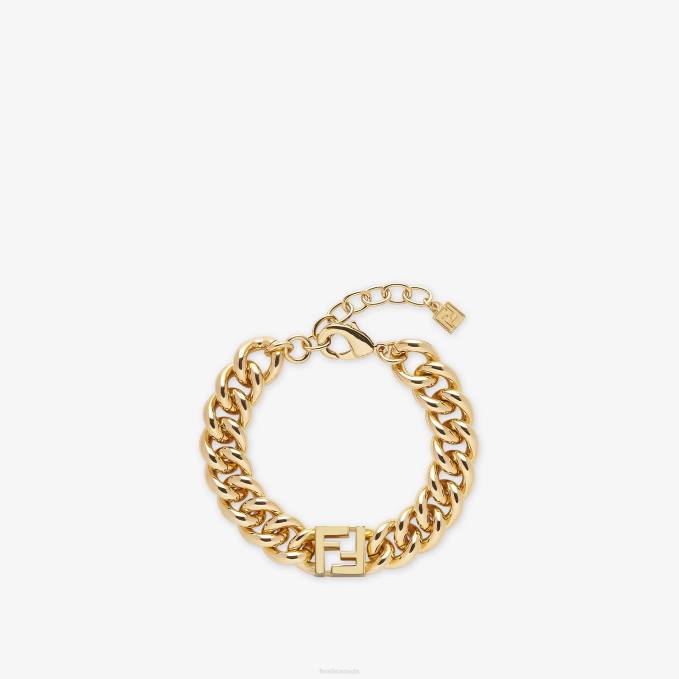 Women Forever Bracelet Gold Fendi Jewelry 6RHH1665