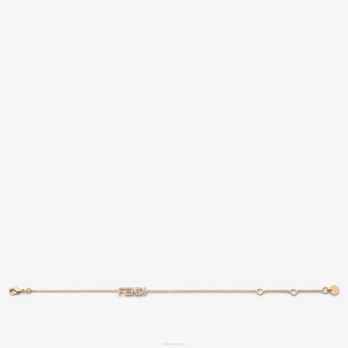 Women Signature Bracelet Fashion Fendi Jewelry 6RHH1773