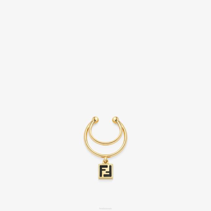 Women Earring Gold Fendi Jewelry 6RHH1652