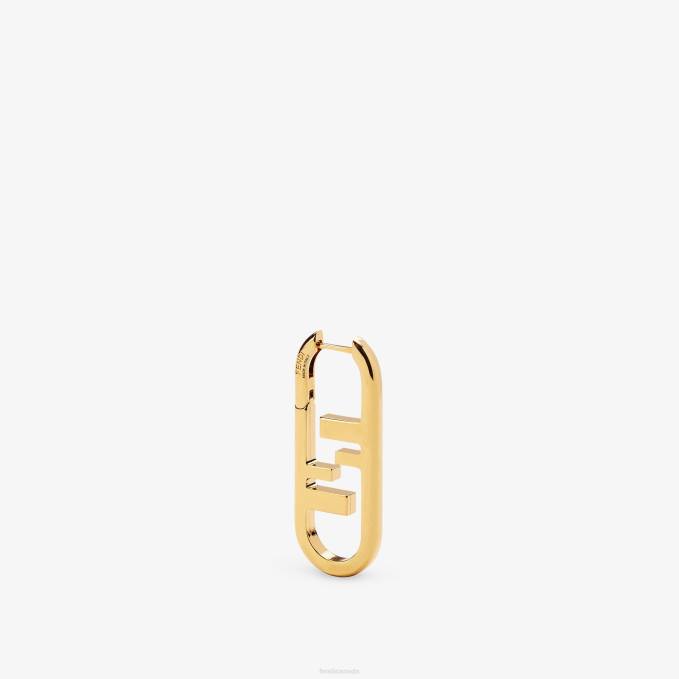Women Earring Gold Fendi Jewelry 6RHH1660