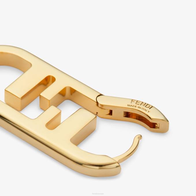 Women Earring Gold Fendi Jewelry 6RHH1660