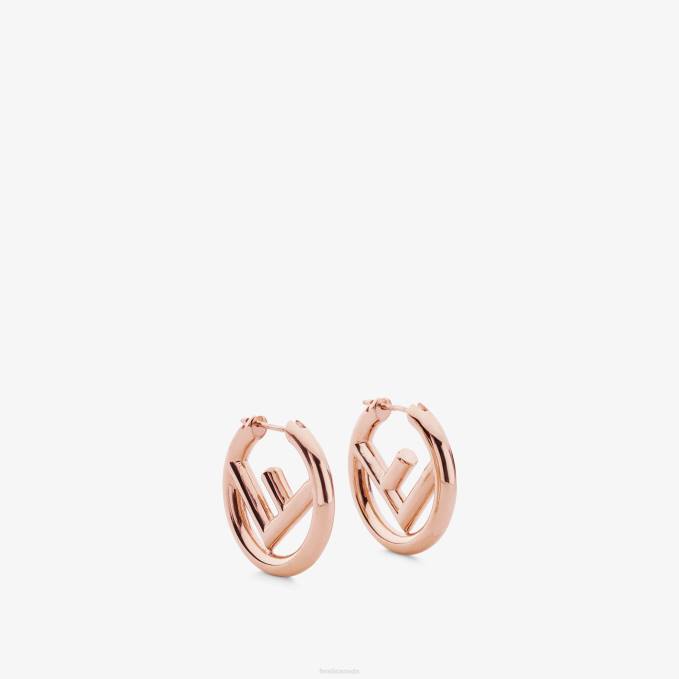 Women F Is Earrings Pink Fendi Jewelry 6RHH1725