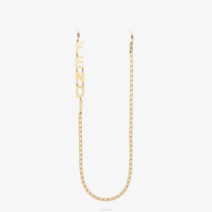 Women Glasses Chain Necklace Fashion Fendi Jewelry 6RHH501