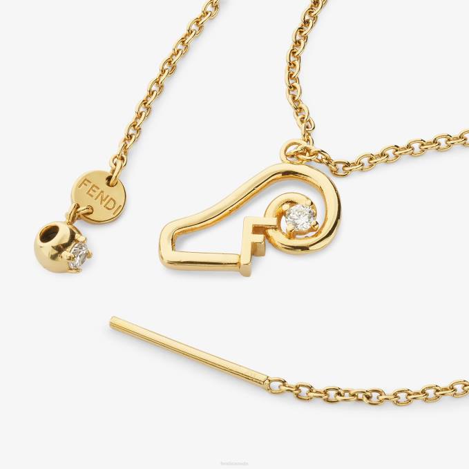 Women Aries Set Gold Fendi Jewelry 6RHH1633